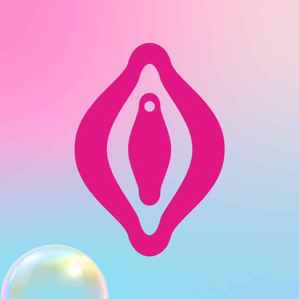 imagen de una vagina rosa